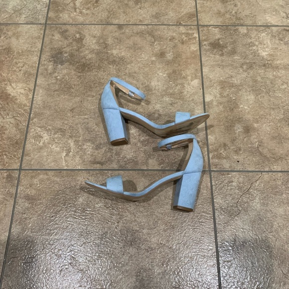 Blue Suede Heels - Picture 5 of 6